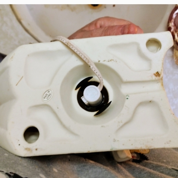 Vintage Ting Shen Light up Sleigh Ride Figure - Picture 6 of 6